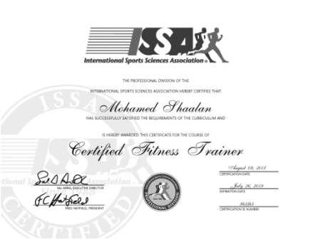 Certified Personal Trainer